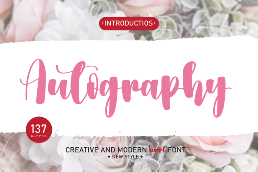 Autography Regular Autography Font · 1001 Fonts