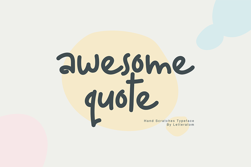 Awesome Quote illustration 1