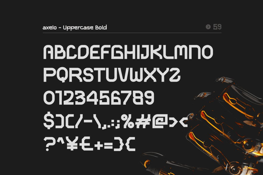 Axelo Font Family · 1001 Fonts