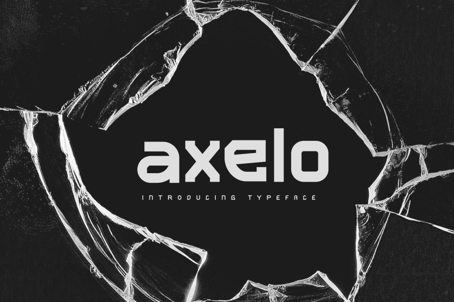 Axelo Font Family · 1001 Fonts