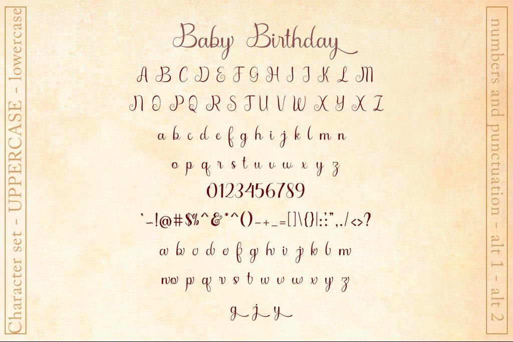 Baby Birthday illustration 5