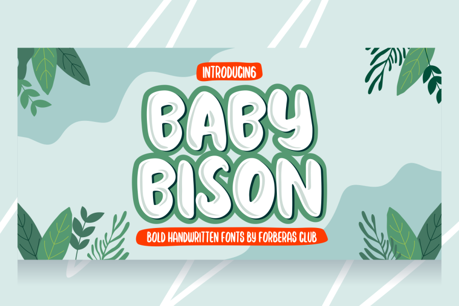 Baby Bison Font · 1001 Fonts