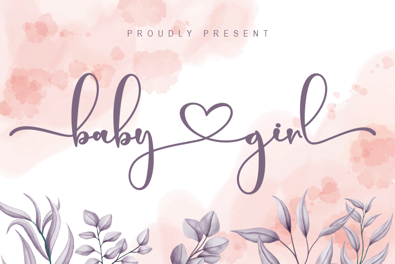 baby girl personal use illustration 2