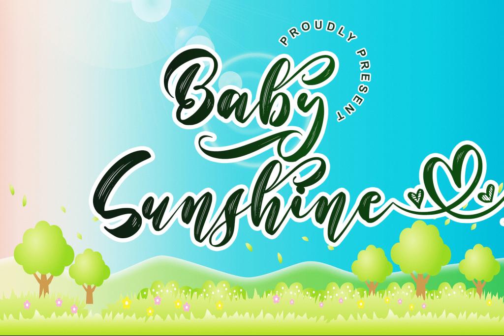Baby Sunshine illustration 3