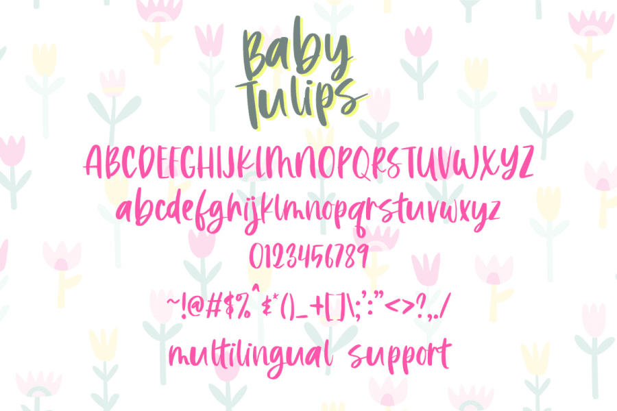 Baby Tulips illustration 5