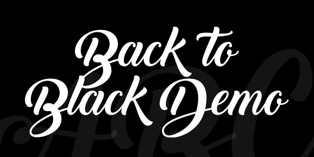 Back to Black Demo illustration 2