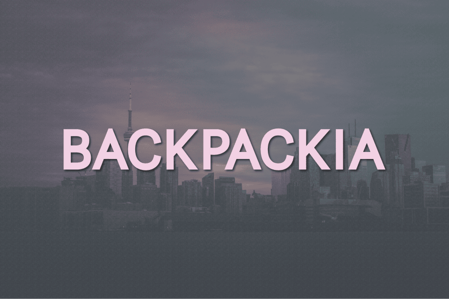 Backpackia Font · 1001 Fonts