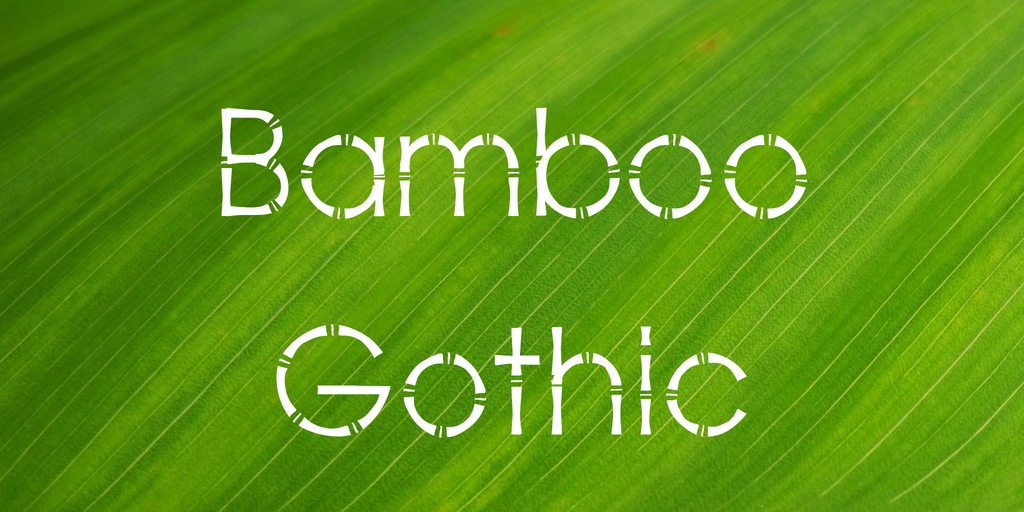 Bamboo Gothic illustration 1