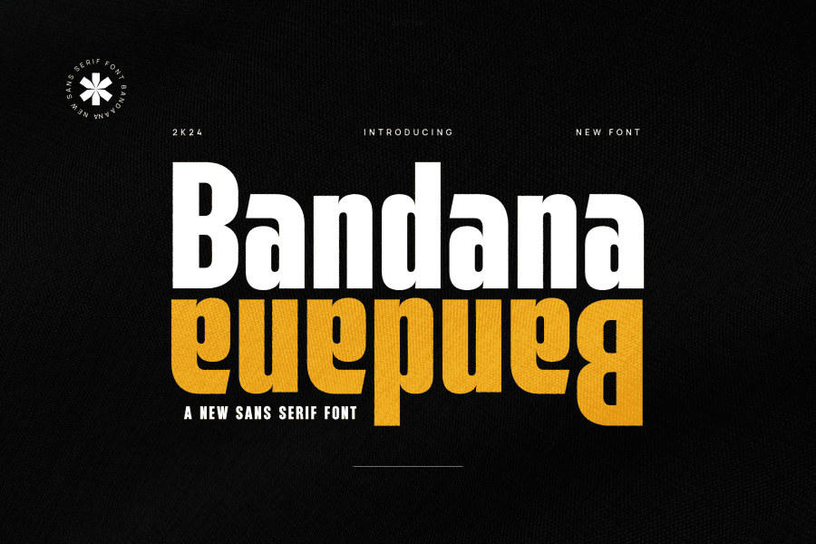 Bandana Font · 1001 Fonts
