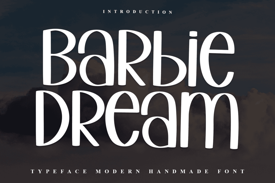 Barbie Script Black Barbie Dream Font · 1001 Fonts