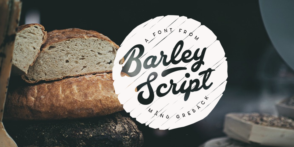 Barley Script PERSONAL USE illustration 4