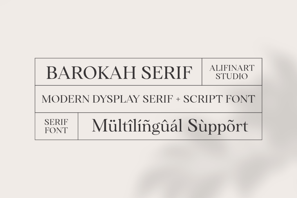 Barokah Serif illustration 12