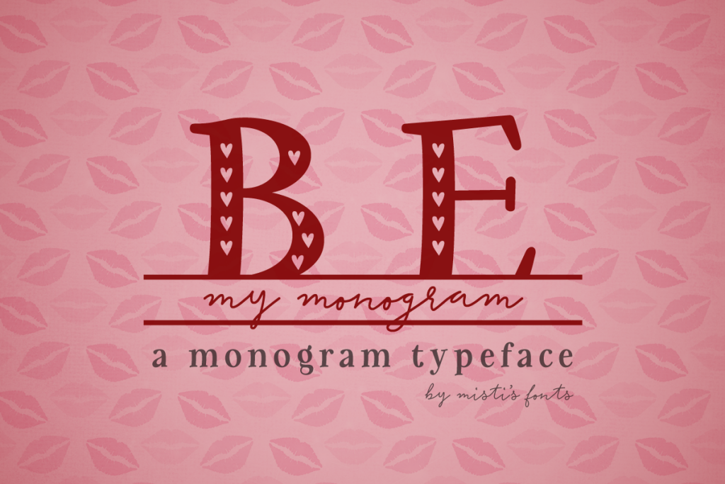 Be My Monogram illustration 2