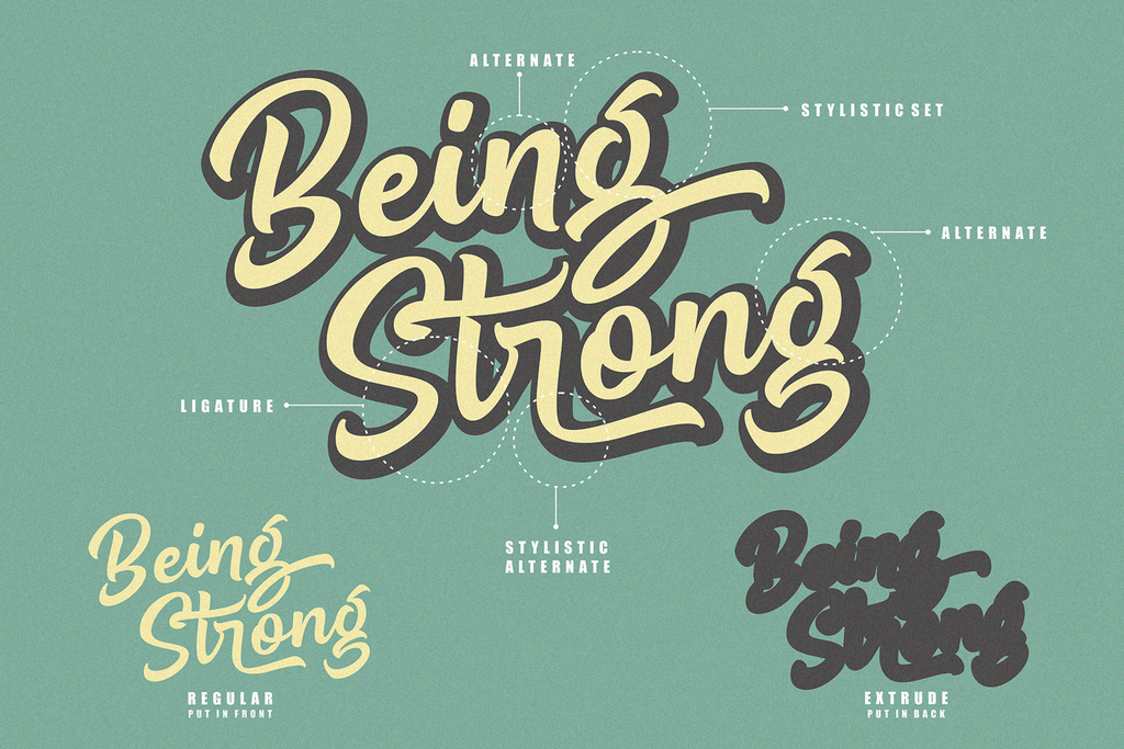 Be Strong illustration 11