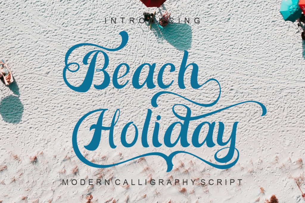 Beach Holiday illustration 1