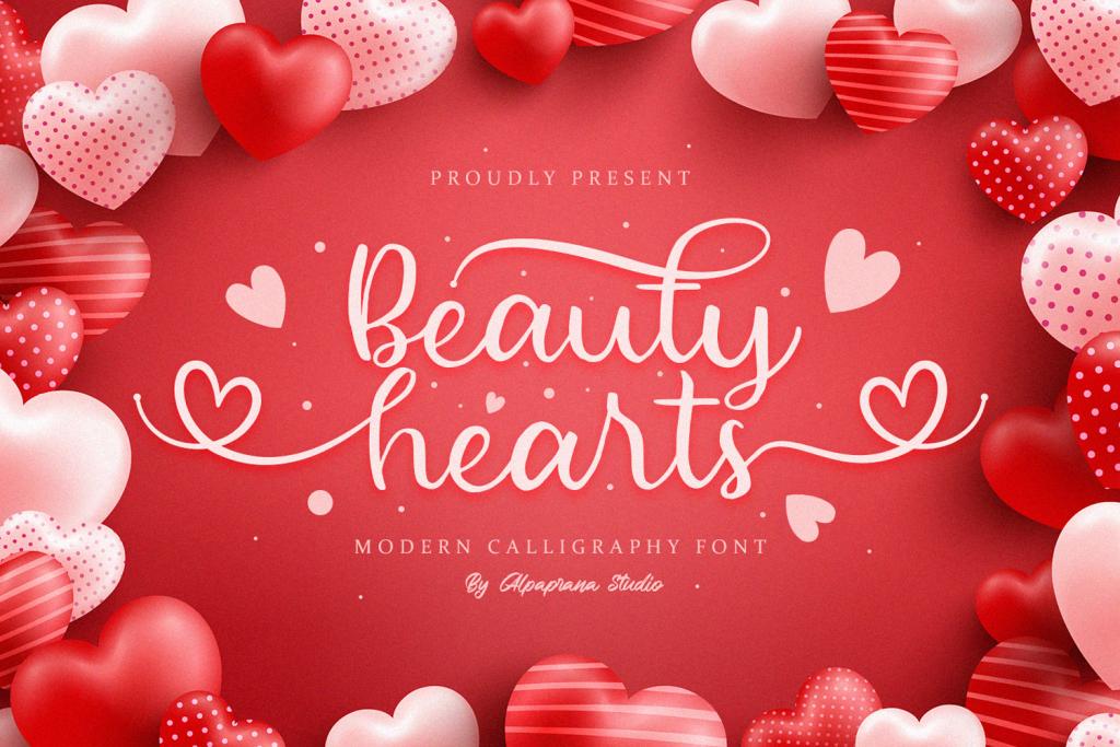 Beauty Hearts illustration 2