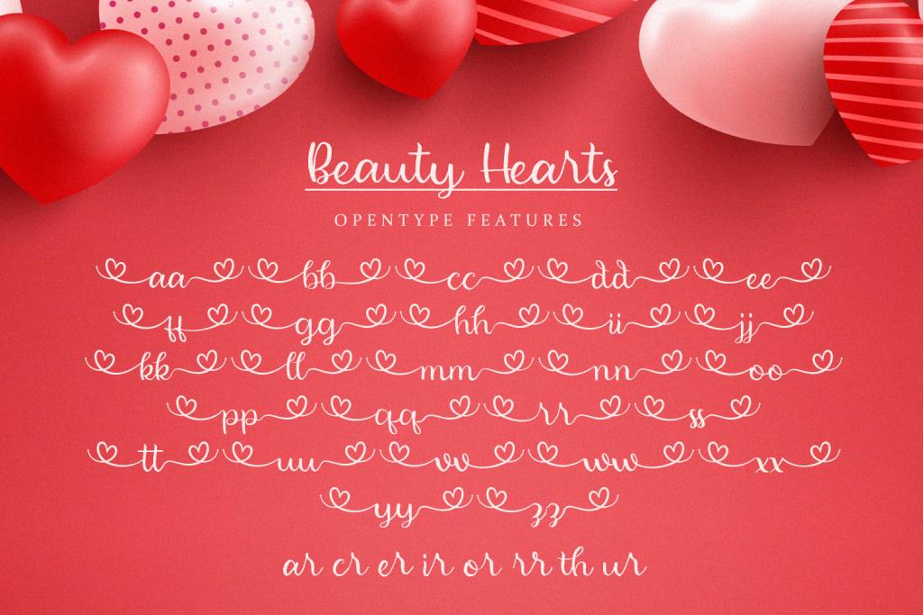 Beauty Hearts illustration 9