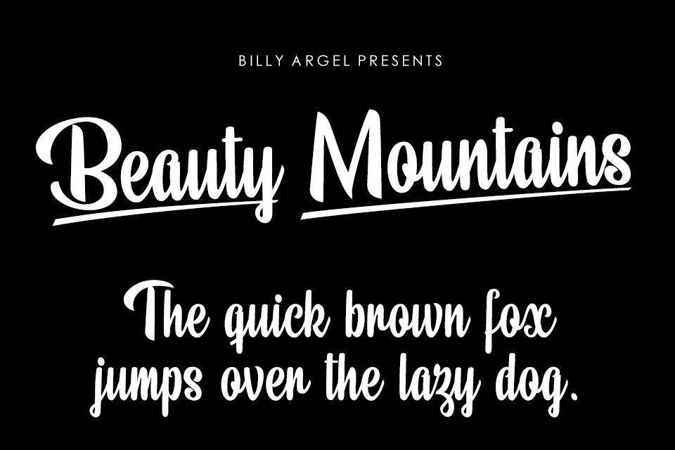 Beauty Mountains Personal Use illustration 1