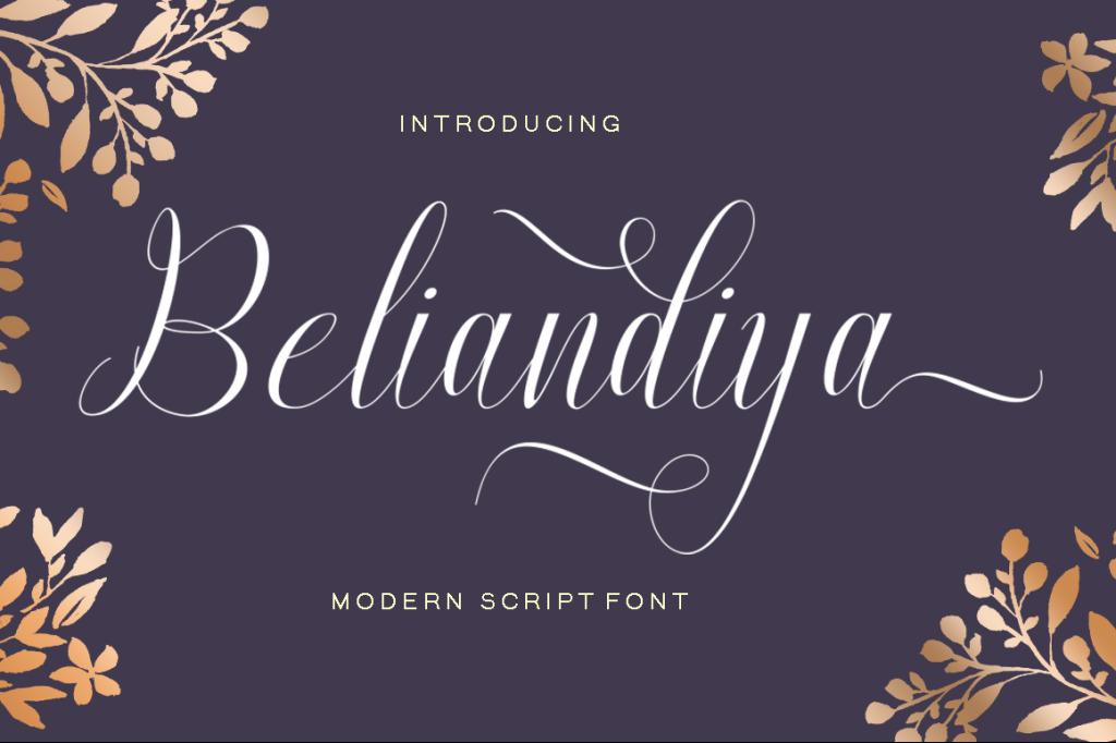 Beliandiya Script illustration 2