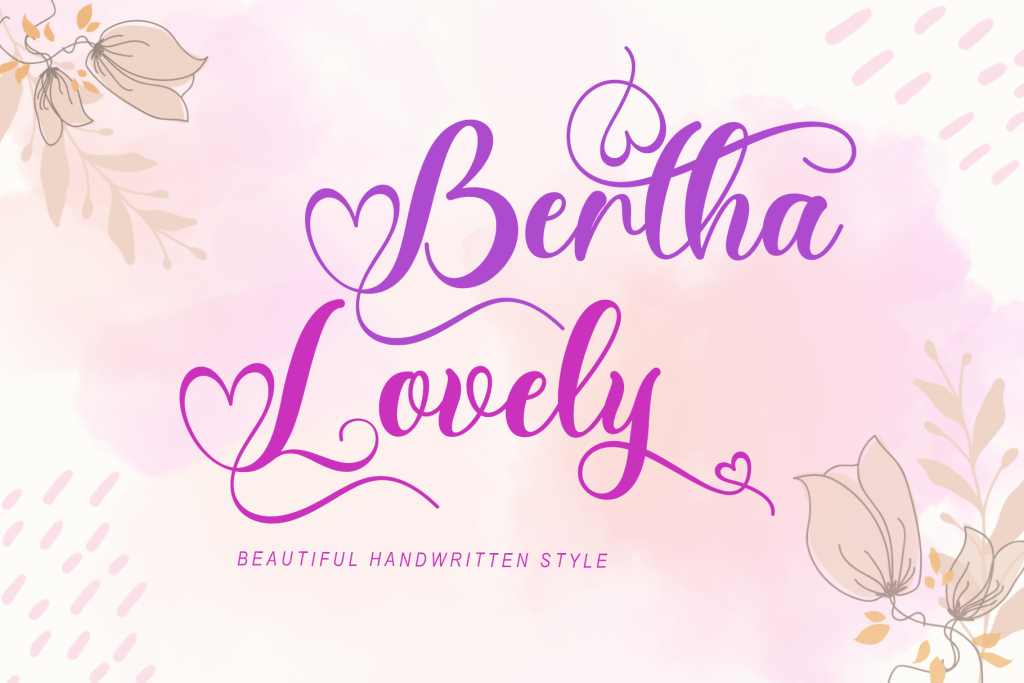 Bertha Lovely illustration 1