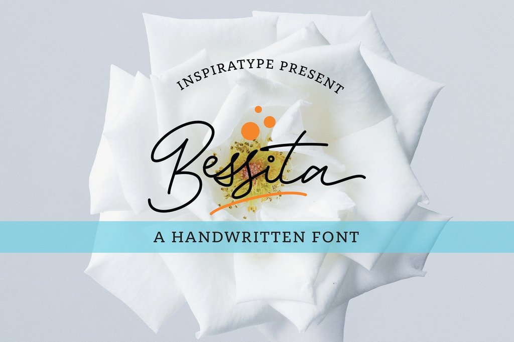 Bessita Handwriting Free illustration 12