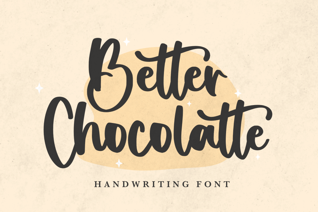 Better Chocolatte Font · 1001 Fonts