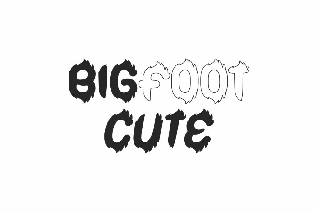 Bigfoot Cute Demo illustration 2