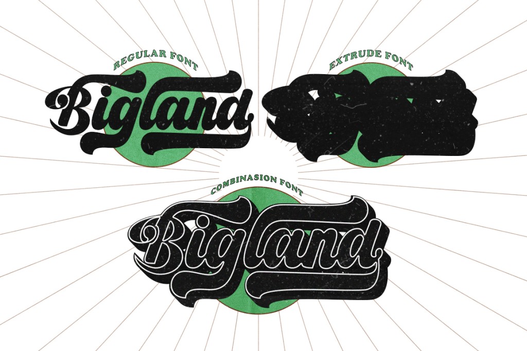 Bigland Retro illustration 3