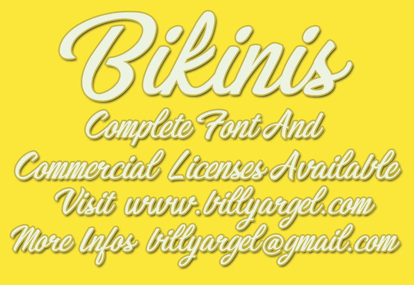 Bikinis Personal Use illustration 1