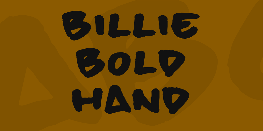 billie Bold Hand illustration 1