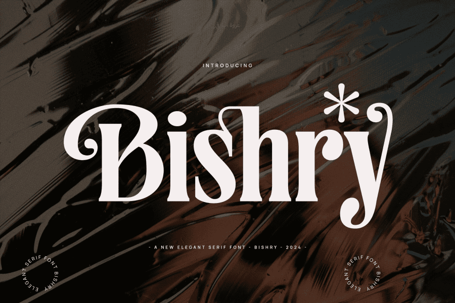 Bishry Font · 1001 Fonts