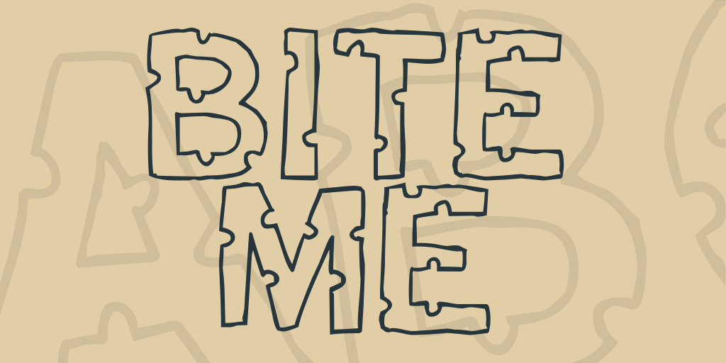 Bite me illustration 1