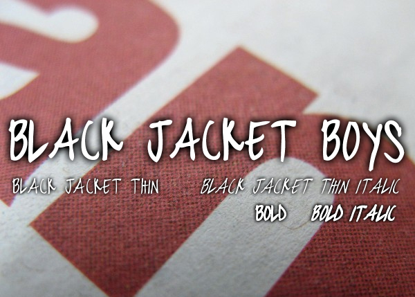 black jacket boys illustration 2