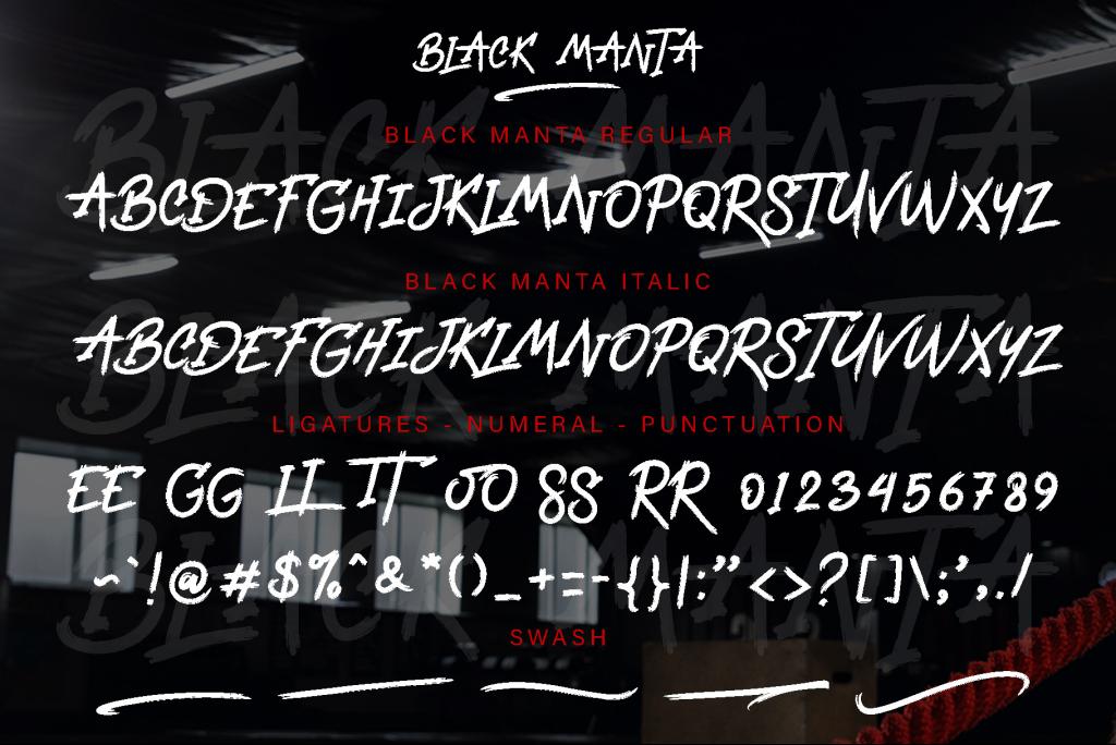 Black Manta Brush - Personal Us illustration 10