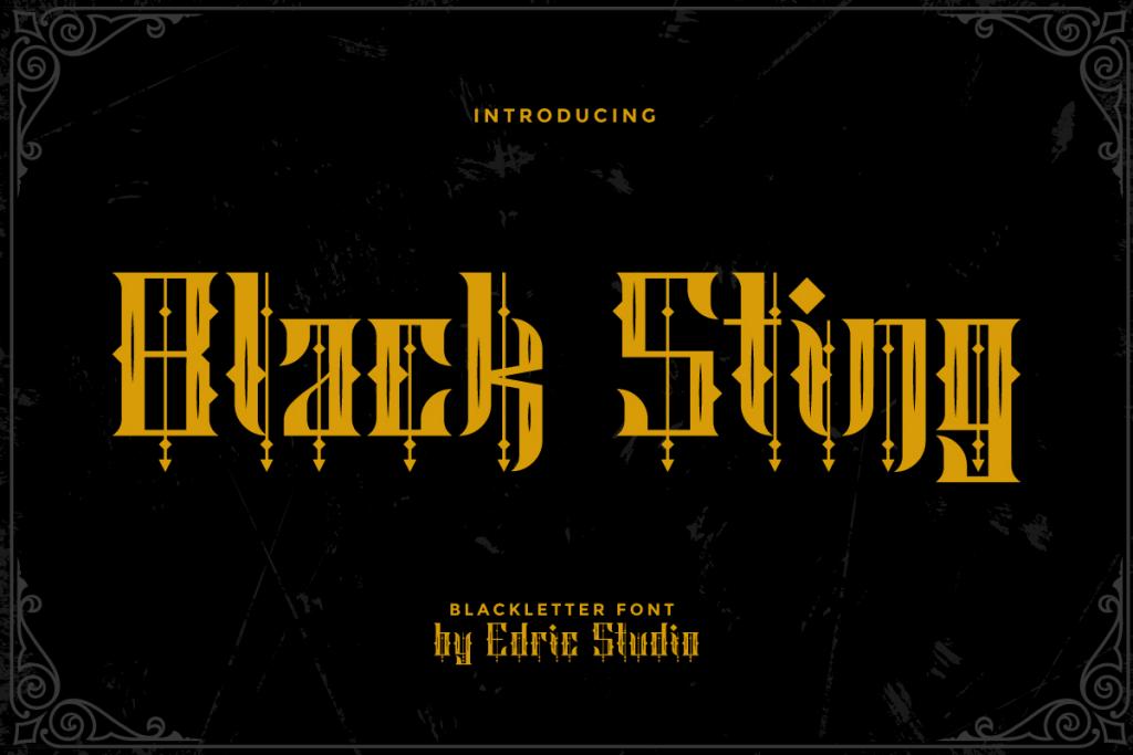 Black Sting Demo illustration 2