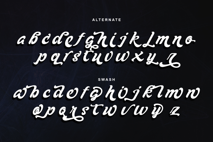 Blacker Script-Personal use Font · 1001 Fonts