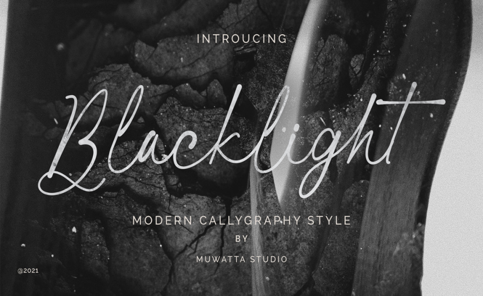Blacklight Font · 1001 Fonts