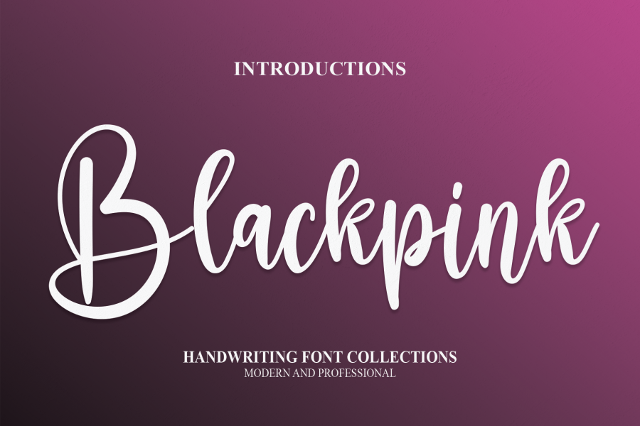 Blackpink Font · 1001 Fonts