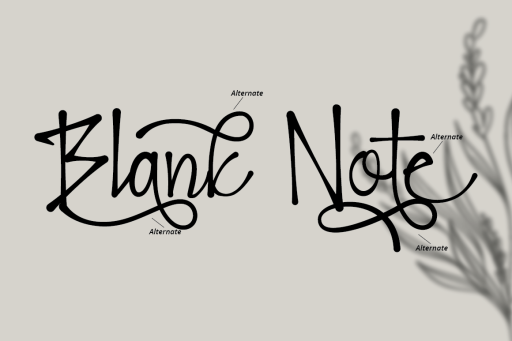 Blank Note illustration 12