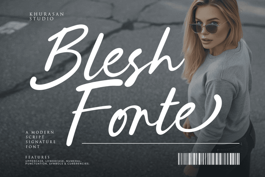 Blesh Forte Font · 1001 Fonts