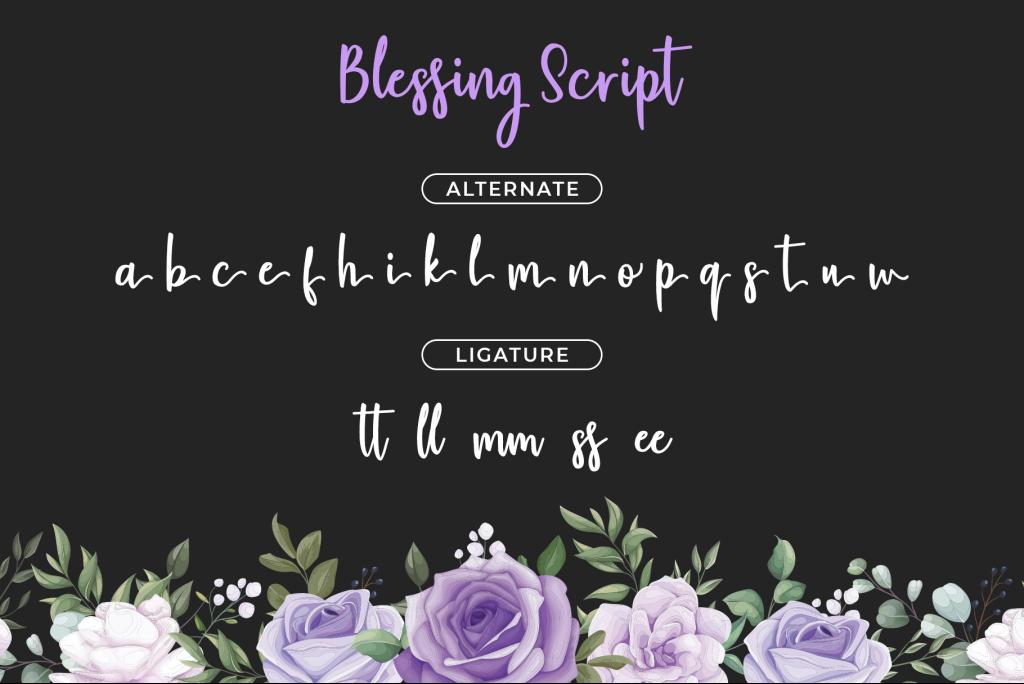 Blessing Script illustration 3