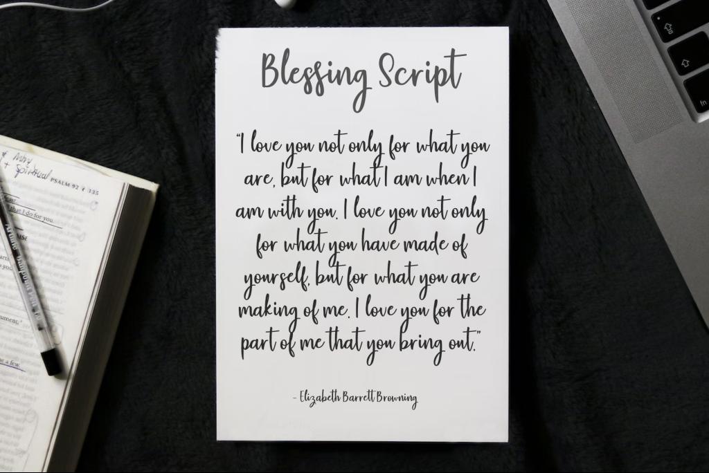 Blessing Script illustration 5
