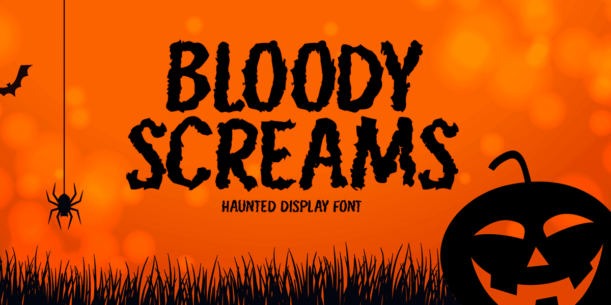 Bloody Screams Font · 1001 Fonts