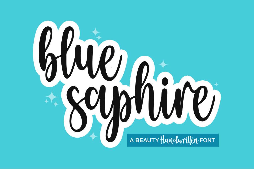 Blue Sapphire illustration 2