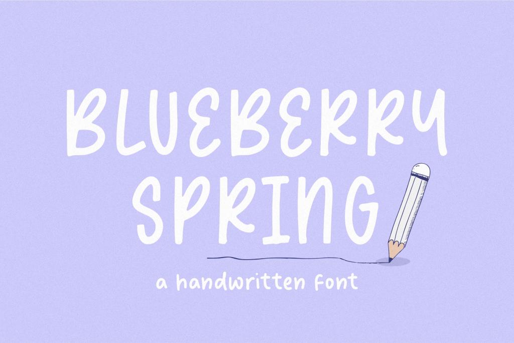 blueberry spring illustration 7