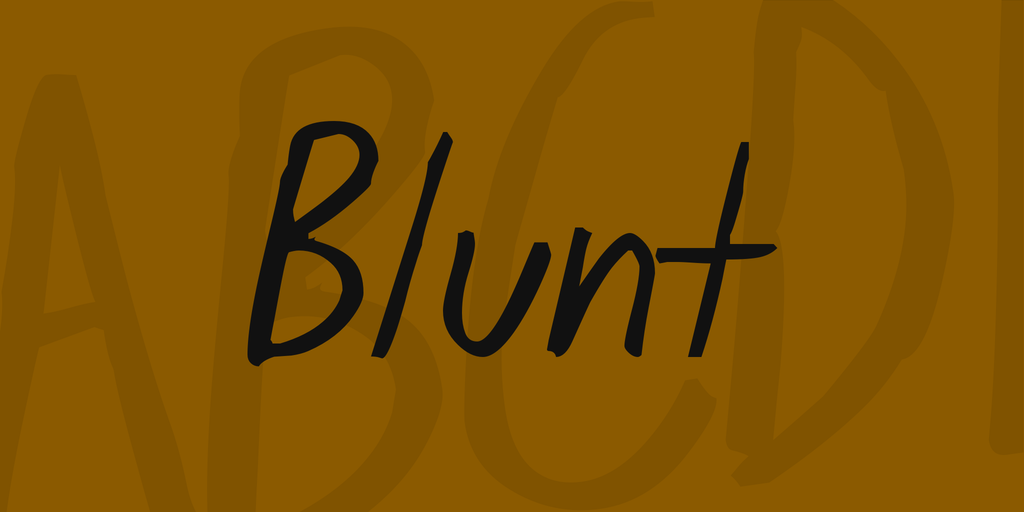 Blunt illustration 1