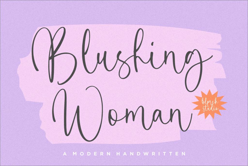Blushing Woman illustration 6