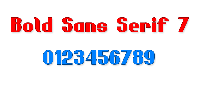 Bold Sans Serif 7 illustration 1