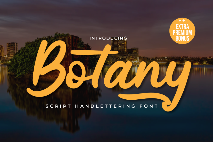 Botany Font · 1001 Fonts