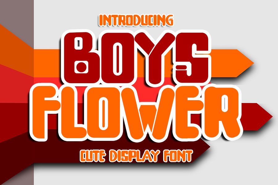 Boys Flower illustration 1